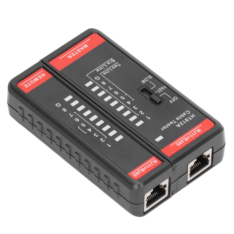 Portable Ht812a Network Cable Tester For Rj11 Rj45 Compact For Carrying 8721382229378
