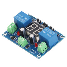 Module relais temporisé 0-99s avec affichage numérique, 2 canaux, tension DC 12V, carte de commutation