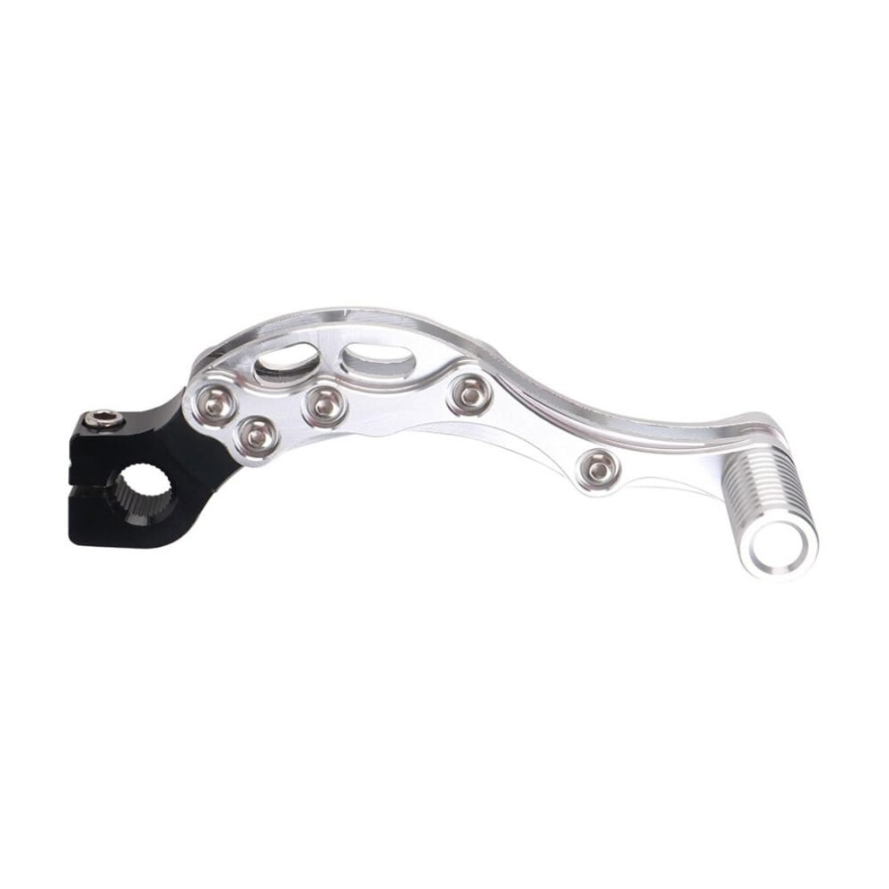 Motorcycle Kick Starter Aluminum Alloy Cnc Engine Lever For 139Qmb Scooter Replacement Silver 9187378509043