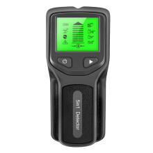 5-in-1 Metal Detector Wall Scanner for AC, Wood, Cable, Wires, and Electric Box Finder, Depth Tracking Tool