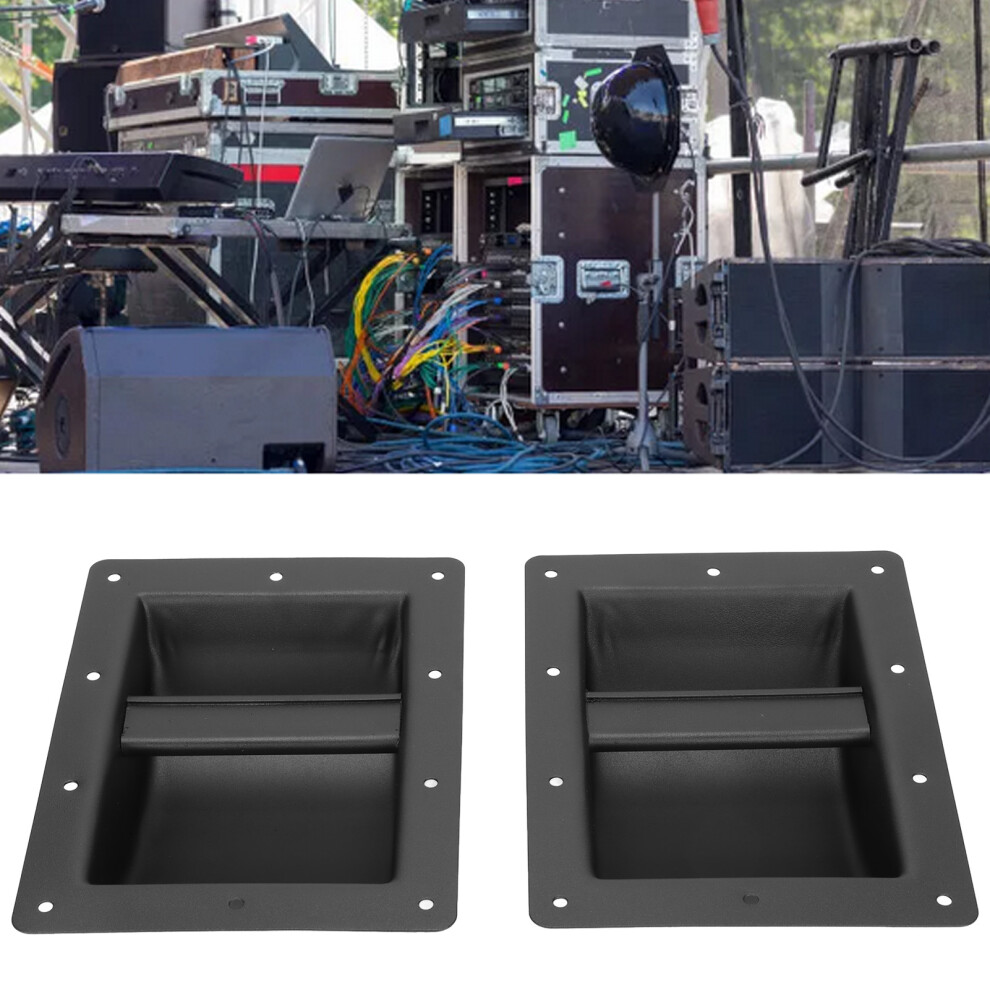High Tensile 2Pcs Steel Handles For Diy Stage Speaker Cabinets 8251376793443