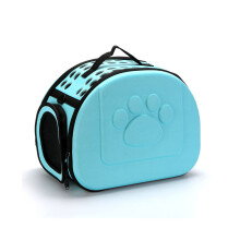 Cat Carrier Collapsible Breathable Large Capacity Portable Pet Carry Bag With Shoulder Hand Strap For Travel Car Model4