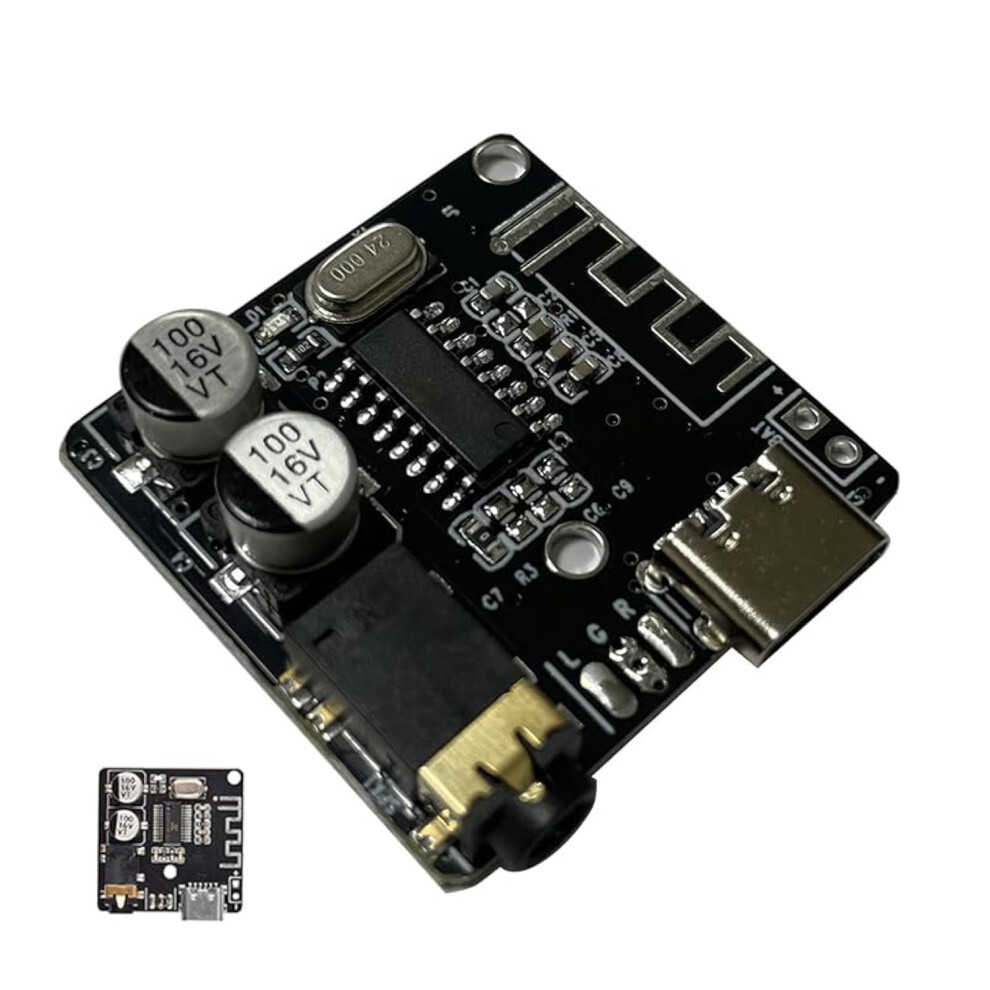 Audio Receiver Board 2Pcs Vhm314 Bluetooth 5.0 Mp3 Lossless Decoder Wireless Stereo Music Module Typec 9347817722048