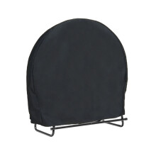 Schwarzer Log-Hülse Abdeckhaube Wasserdicht 210D Oxford Schwerlast Schnurzug 40x24x41 Zoll
