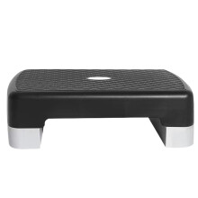 Step Fitness Adjustable Height Step Stool For Fitness Exercise 45 Cm Home Gym Cardio Training Dark Grey