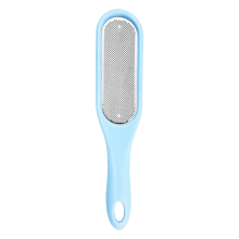 Removedor de Calos para os Pés, Lixa Dupla Face em Aço Inoxidável para Esfoliação de Pele Morta com Cabo Antiderrapante e Design Ergonômico