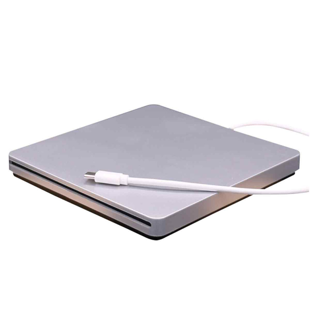 External Cd Dvd Drive Usb 3.0 Cd Burner Slot-In Load Fast Data Transmission Quiet Burning Portable Dvd Player For Laptop Mac Windows Linux 9448196714768