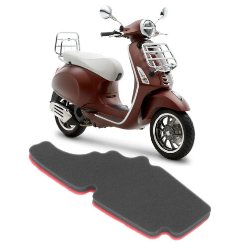 Φίλτρο αέρα Powerflow Filtering Media κορυφαίας ποιότητας για Vespa LX150, Μείωση θορύβου 1