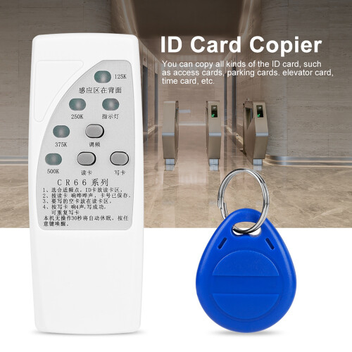 RFID Token Tag Long Term Data Retention Access Control System Key Ring Attached Contactless Transmission with Universal Compatibility for 125kHz RFID 2