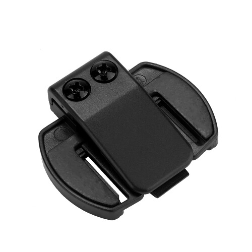 Fone de ouvido para capacete de motocicleta com microfone boom, design com clipe removível, compatível com intercomunicadores Bluetooth V6 e V4. 2