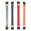 Antistatic brush doubleheaded electronics cleaning set for chips, camera, motherboard, blue, red, silver, orange 1