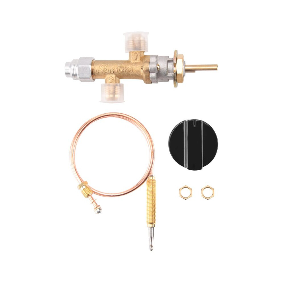 Propane Lpg Gas Fire Pit Control Safety Valve Flame Failure Device Gas Heater Valve With Thermocouple And Knob 6032906922050