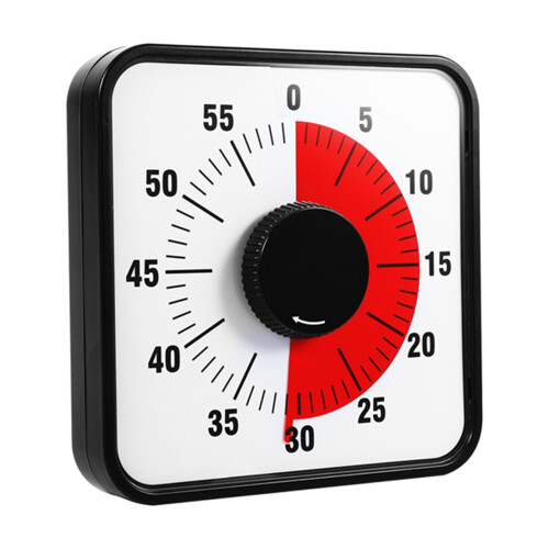 Vision Timer 60 Minute Timing Hind Leg Stand Countdown Clock Kitchen Baking Timer for Classrooms or Meetings 1