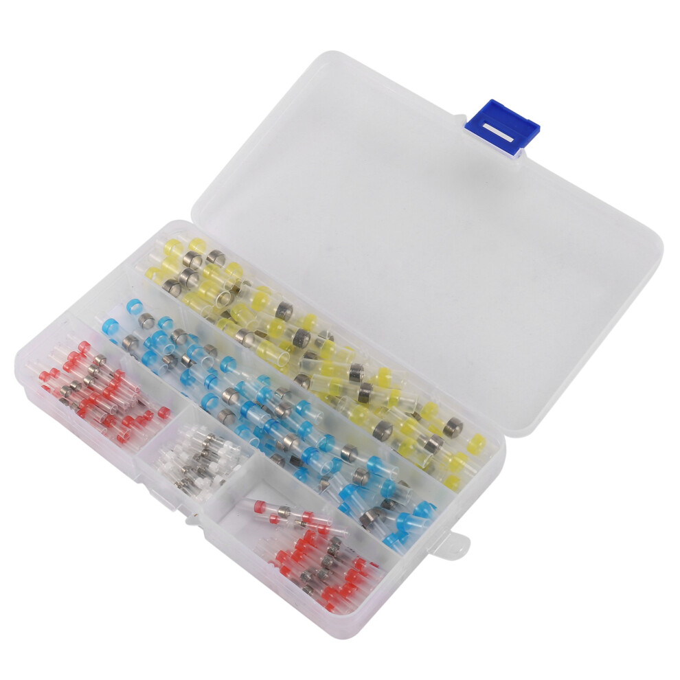 Self Solder Heat Shrink Butt Connectors With Solder, Waterproof Solder Wire Connectors, Solder Sleeves For All Electrical Solder Wire Splicing & 6032659080038