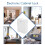 RFID Electronic Cabinet Lock DIY For Wooden Drawer Cabinet, Ready For Use & Programmable(White) 5