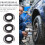 Impact Wrench Retaining Ring Clip Replacement, ORing Compatible Retainer For Electric Impact Wrenches 3