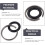Impact Wrench Retaining Ring Clip Replacement, ORing Compatible Retainer For Electric Impact Wrenches 2