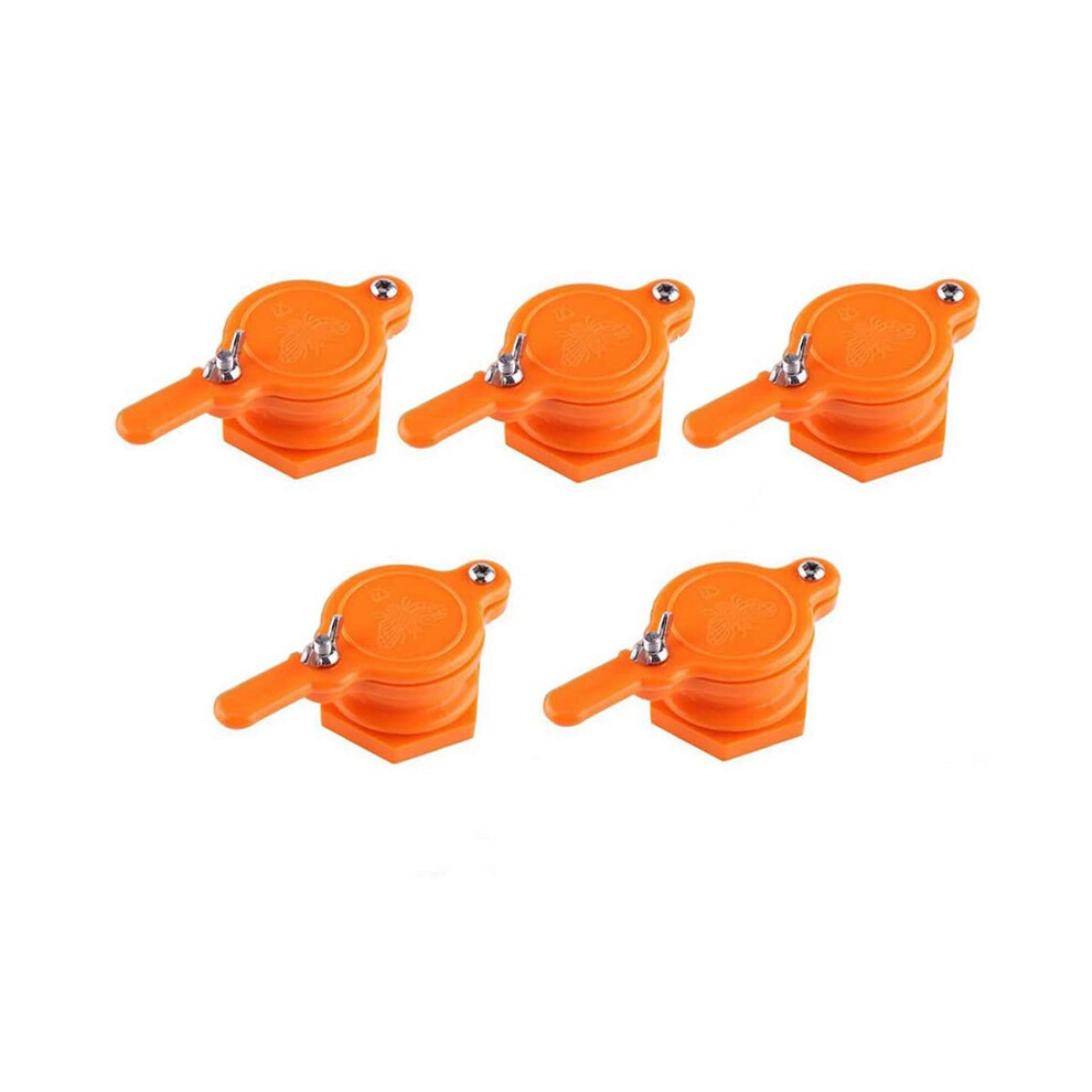 5Pcs Honey Gate Valve for Bucket Durable Honey Gate Honey Extractor Tap Beekeeping Supplies