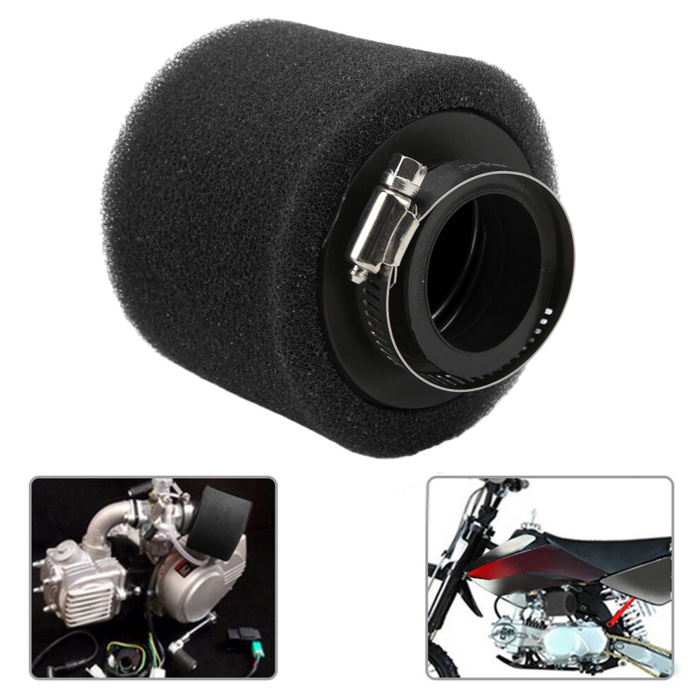 Universal 38Mm Motorcycle Air Filter For 50Cc-200Cc Atv Dirt Bike Scooter Black 5051376805435