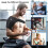 Electric USB Heating Shoulder Pillow Shoulder Strap For Rotator Cuff 3Setting Massager 3