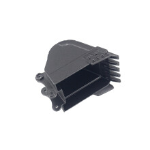 Metal 350 550 Simulation Bucket for Huina 580 Excavator Rc Car Toys Styling 1/14 15 Channel Rc Car Parts