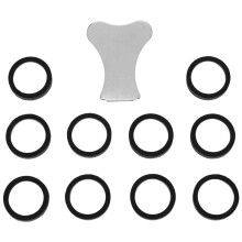 11St Mist Maker Maintenance Kit, Keramisk Skiva Keramisk Disknyckel ErsäTtningsdelar för Dimmaskin