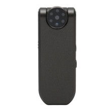 Mini 1080P Wearable Camera with Night Vision, 11H Rechargeable Recorder Black