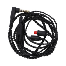 Cable de audio mejorado para auriculares, cable de cobre plateado con escena sonora mejorada, diseño desmontable y construcción flexible, conector