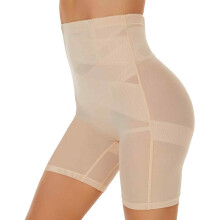 Damesondergoed met buikcorrigerende functie, corrigerende slip met hoge taille, ademende slip met billenlift, comfortabele corrigerende slip,