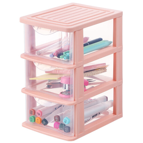 Multi-Drawer Design Storage Solution, Lightweight And Portable Desktop Storage Box with Sturdy And Durable Construction, Dustproof Wear-Resistant 2