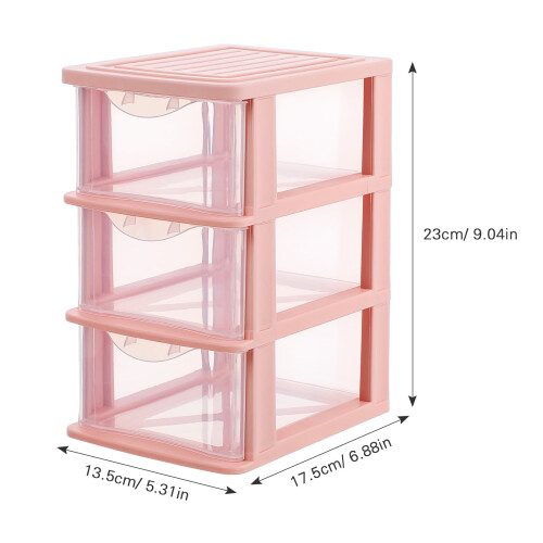 Multi-Drawer Design Storage Solution, Lightweight And Portable Desktop Storage Box with Sturdy And Durable Construction, Dustproof Wear-Resistant 1