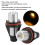 Plug And Play LED Angel Eyes Marker Lights Compatible With BMW E39 E53 E60 E63 E64 E65 E66 Models, No Error Occur Direct Replacement Upgrade With 6