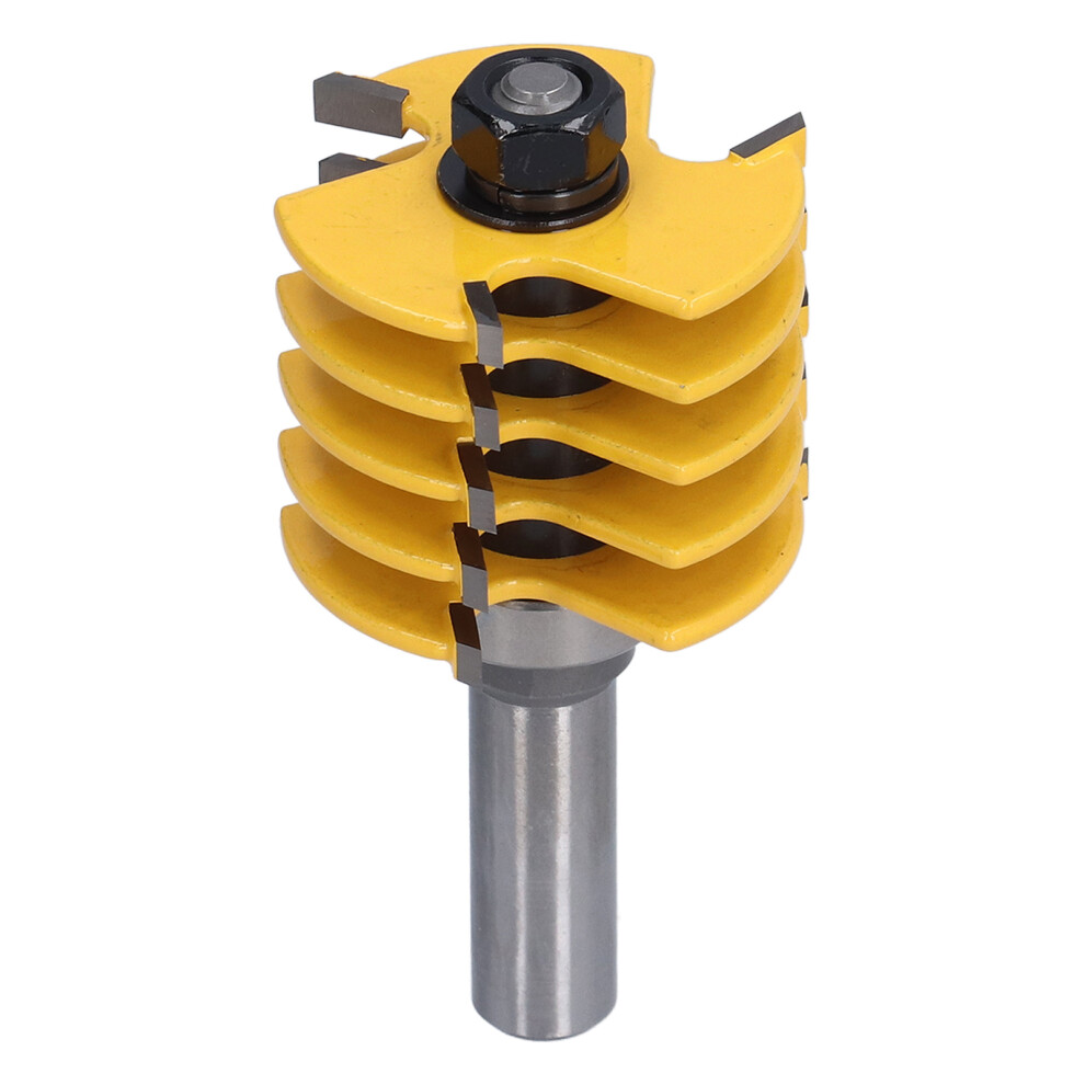Wood Chisel Milling Cutter, Finger Joint Router Bit With Anti Kickback Design For Safe And Precise Woodworking 9138057736328
