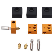 Silikon-Hotend-Socke für 3D-Drucker-Extruder, optimierte Wärmeleitfähigkeit, Heizblockabdeckung, hitzebeständige, temperaturstabile Matte,