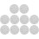 Soft Density Interface Pads 5Inch Replacement Sanding Sponge Buffer Cushion 6Hole 10 Pcs 5