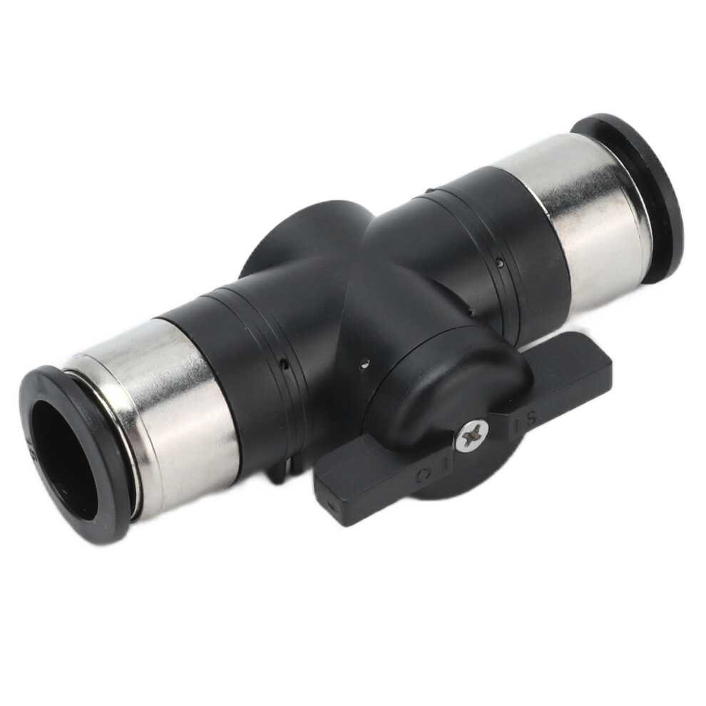 Push To Connect Pneumatic Ball Valve Quick Release Air Piping 1/4Â Brass 4981376816746