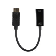 Adaptér DisplayPort na HDMI, rozhranie digitálneho displeja s vysokým rozlíšením, podpora synchrónneho prenosu zvuku a videa 1080P4K HD bez