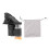 60X Optical Glass Lens Microscope with UV Light, Handheld Magnifying Microscope with Durable Design, Portable Microscope with Adjustable Focus and 1