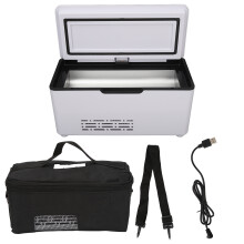 Estojo térmico para insulina, refrigerador portátil para viagem para insulina e medicamentos, mini refrigerador para medicamentos com tecnologia de