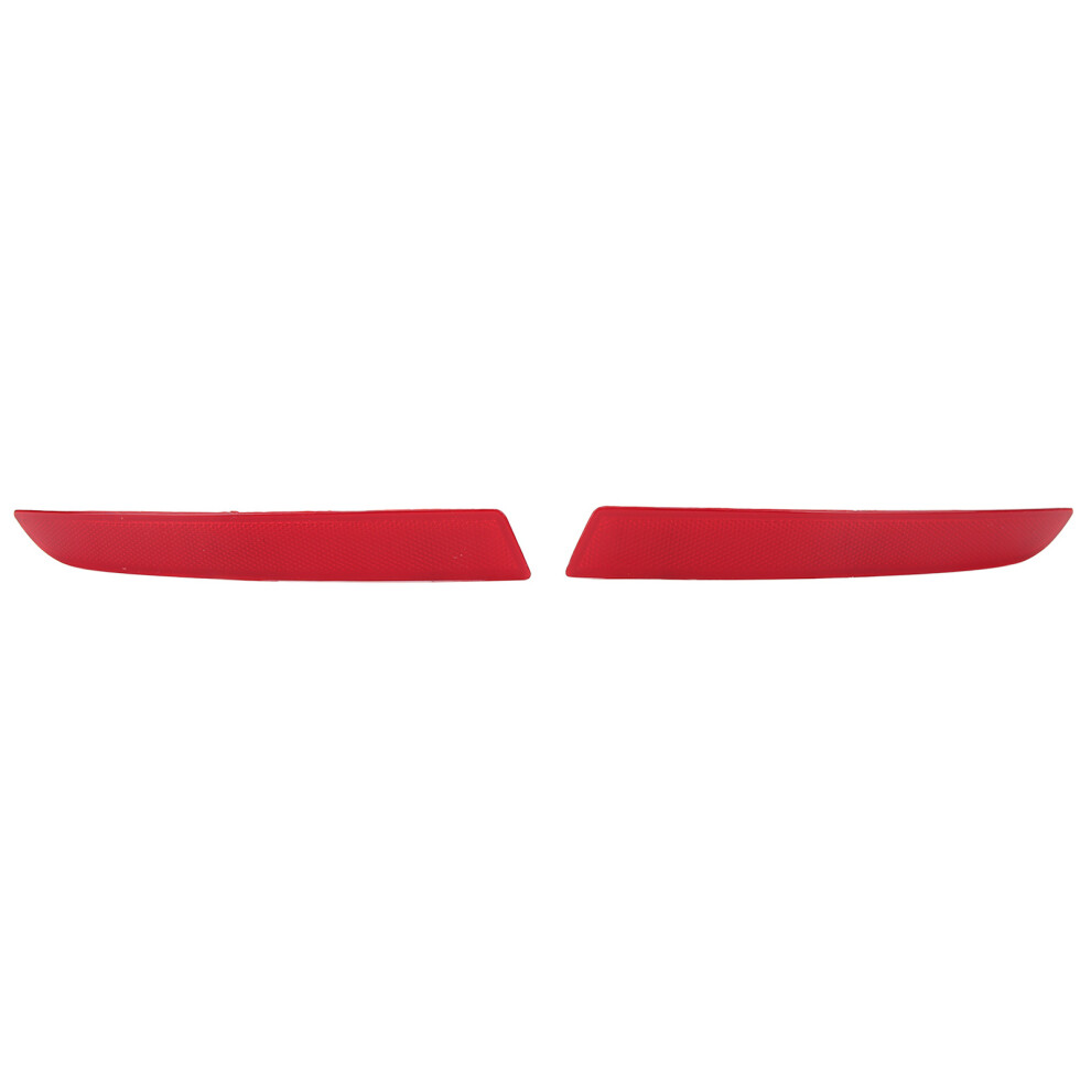 Rear Bumper Reflector For Bmw 5-Series, Strong Retroreflection Housing Left And Right Side Bumper Reflector Cover With High Visibility And Red 9358999842622