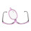 Rotating Makeup Glasses For Precision Vision, Presbyopia Support With Folding And Rotating Monocle Lens, Multi Functional Flip Over Design With 8