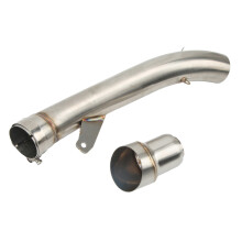 Motorcycle Exhaust Muffler Replacement Part for CB650F CBR650F 2014-2018 CB650R CBR650R 2019-202, Middle Link Pipe High Quality 304 Stainless Steel