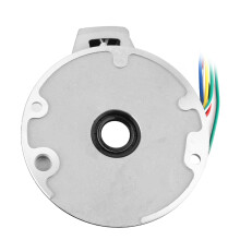 Aluminium plaat stator voor Chinese crossmotor, 2 spoelen, geëmailleerde draad, volledig koperen ontstekingsmagneetplaat, ontwerp met
