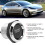 Blue LED Indicator Light Car Engine Start Push Button Universal Design 12V LED Switch Ignition Starter Waterproof Durable Plastic Material Engine 4