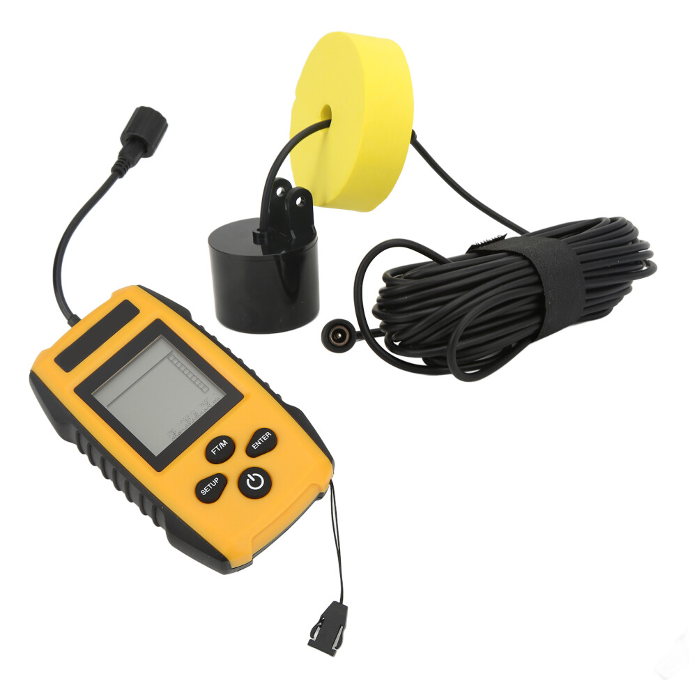 Wired Fish Finder Sonar Detector Hd Lcd 328Ft Depth Range 3141376819593