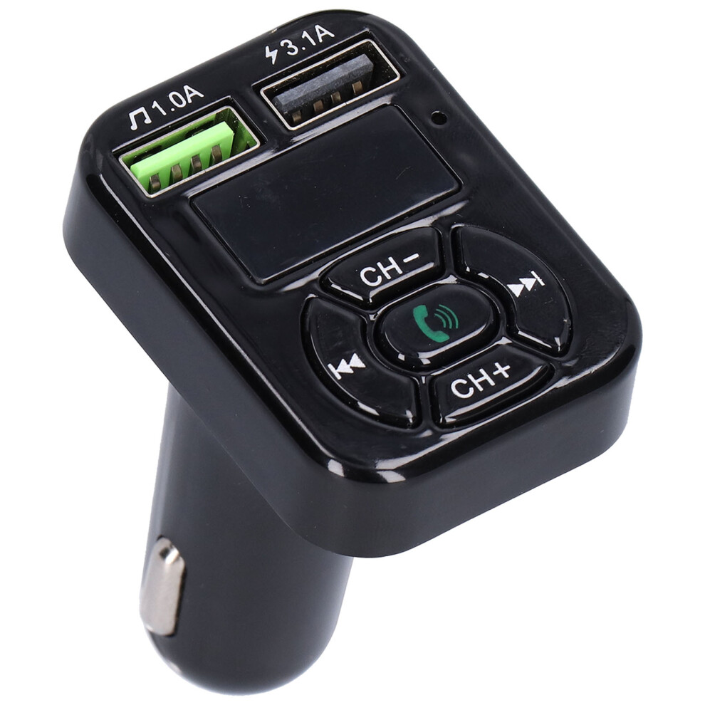 Car Bluetooth Fm Transmitter A9, Wireless Handsfree, Mp3 Player, 87.5-108Mhz 5001376819987