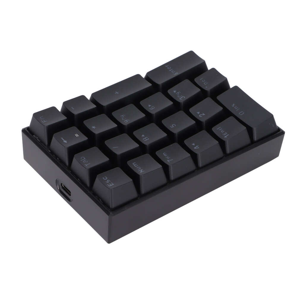 Portable Led Backlit Wi Numeric Keypad 21 Keys Switch Red 9331376820109