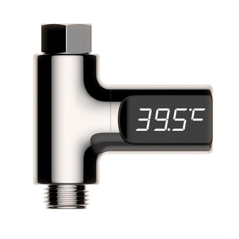 Digital Shower Temperature Display 360Degree Rotating Led Water Temperature Meter Faucet Waterflow Thermometer Gen 1 9347817723366