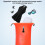 Pull Buoy Waterproof Float Bag, Visibility Orange, NonSlip Adjustable Strap For Pool Beach Sea Lake Dive 4