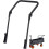 Wagon Handle AngleAdjustable Plastic SpongeWrapped Grip, Hardware Included, Universal Replacement Accessory 3